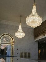 Хрустальная люстра арт 010 (подвесная)