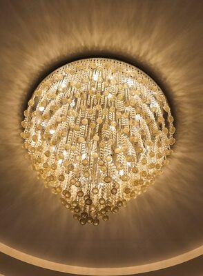 Хрустальная люстра арт 012 (потолочная)