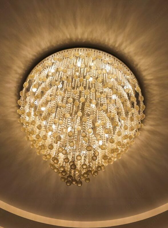 Хрустальная люстра арт 012 (потолочная) - по запросу