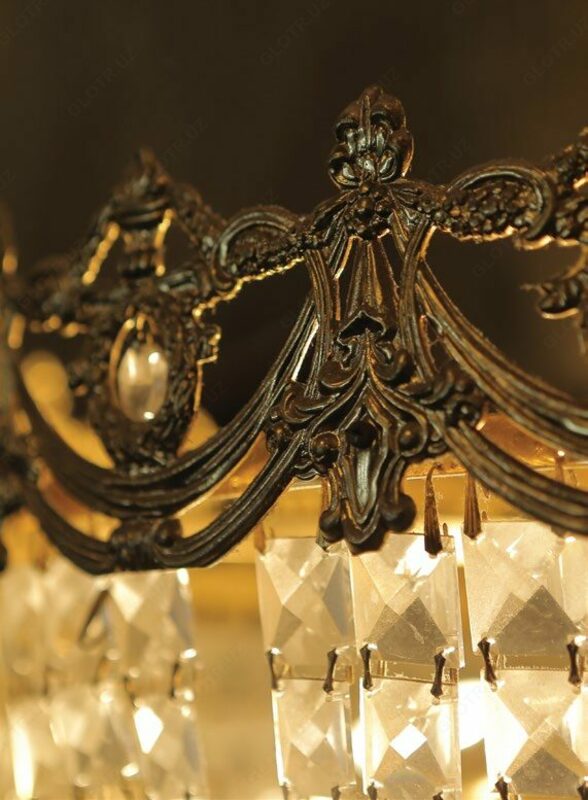 Хрустальная люстра арт 016 (подвесная)
