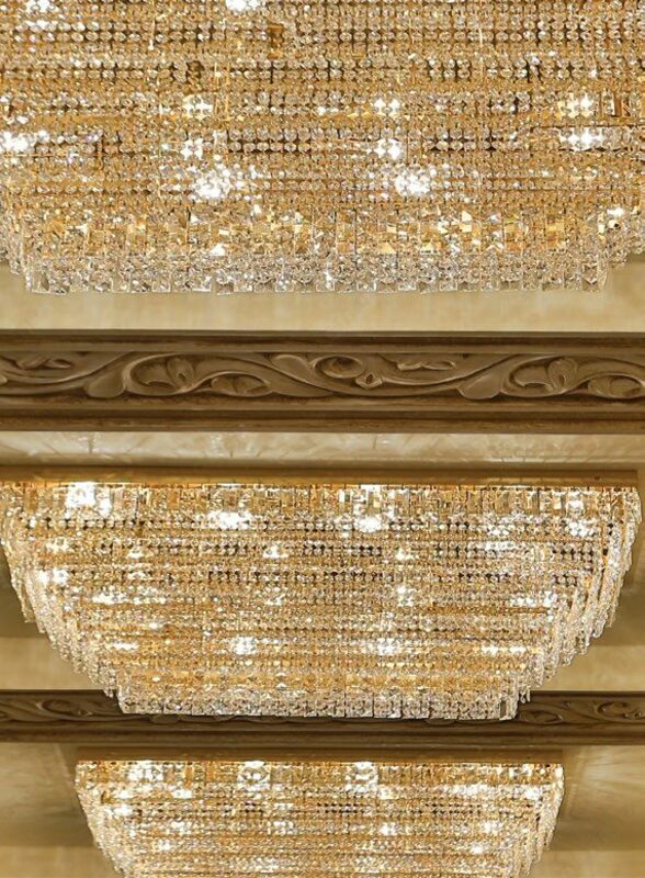 Хрустальная люстра арт 025 (потолочная) - по запросу