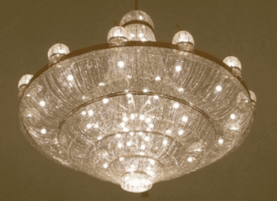 Хрустальная люстра (арт-48) - Цена по запросу