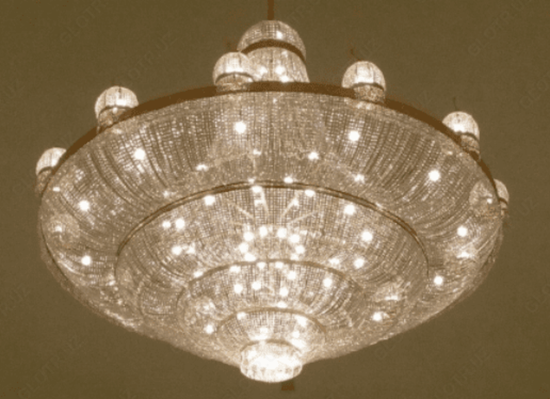 Хрустальная люстра (арт-48) - по запросу