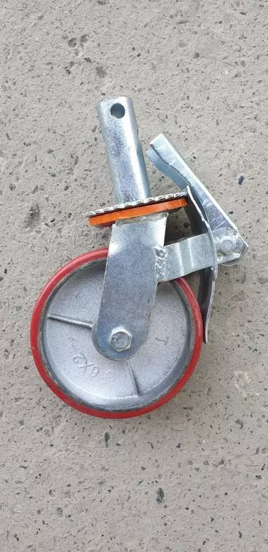 Колеса для строительных лесов.