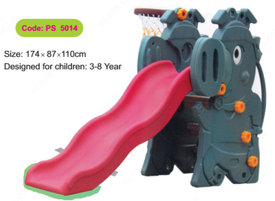 Детская горка поросенок PS 5014