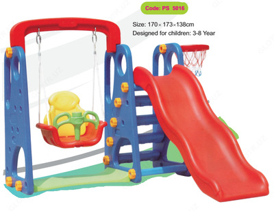 Детская горка и качели PS 5016 - 2 500 000 so'm / donadan