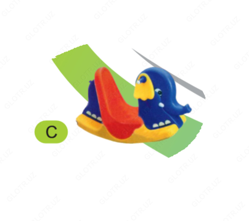 Детская качалка Слоненок PS 5037