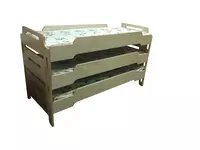 Кровать детская с матрасом- 3 STAR.