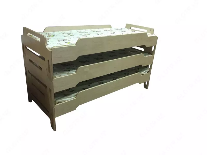 Кровать детская с матрасом- 3 STAR.