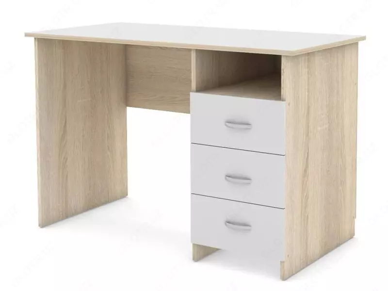 Стол однатумбовый с ящиками T1