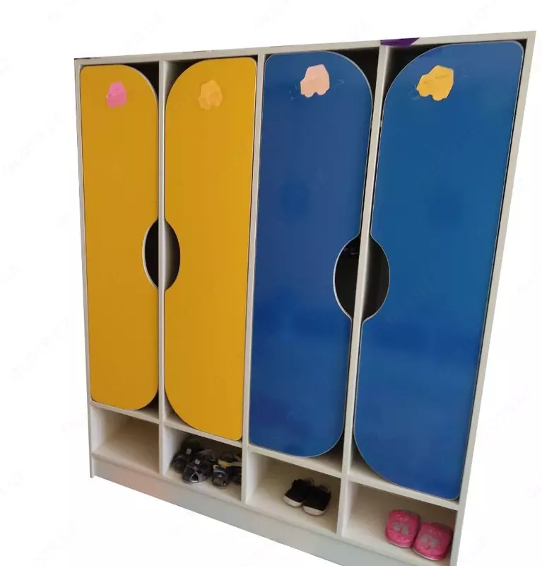  Шкаф Бабочка 4 секционный детский - 