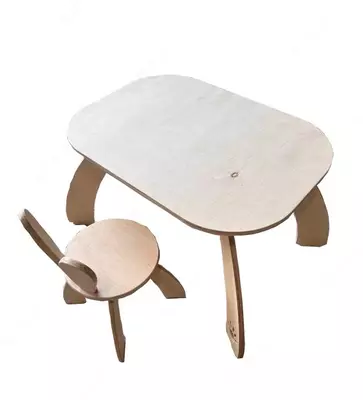 Стол стул КРОЛИК (1+1)