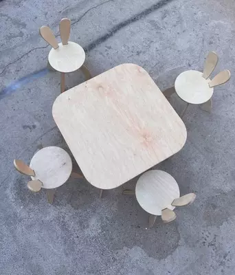 Стол стул КРОЛИК (1+4) - 700 000 сум / комплект