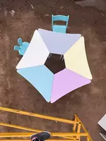 760 740 сум Детский пятисекционный стол «Ромашка» 6