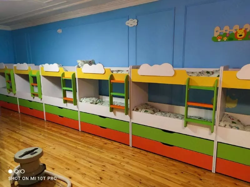 Четырехъярусная детская кровать 11