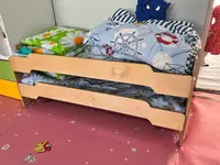 Трехъярусная детская кровать 15