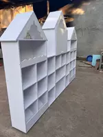 Стеллаж домик для детской 23