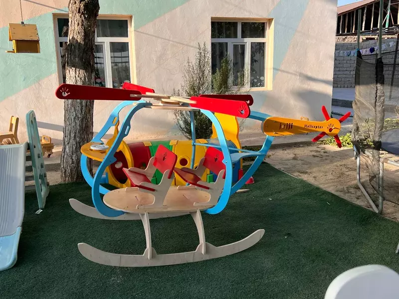 Качели на пружине Вертолёт 30