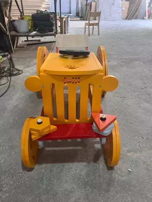 Качели на пружине Трактор 31