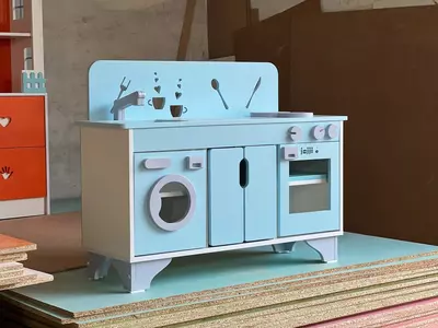 Детская кухня (игрушечная). Модель № 1 Только в розницу