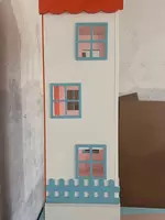 OOO "HIGH TECH" - Детский высокий домик (высота 180 см). Модель "MINORA" small № 2b