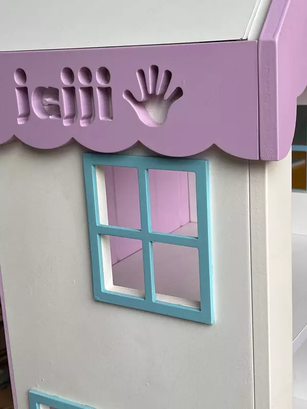 Детский высокий домик (высота 170 см). Модель "MINORA" small № 2а Только в розницу