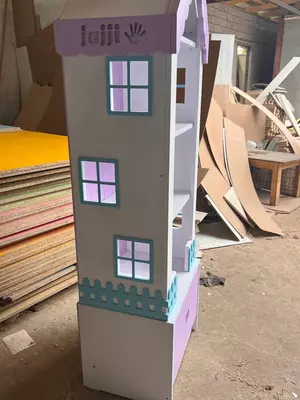 Детский высокий домик (высота 170 см). Модель "MINORA" small № 2а OOO "HIGH TECH"