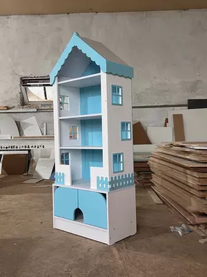 Детский высокий домик (высота 190 см). Модель "MINORA" katta № 3 (Ассортимент) - OOO "HIGH TECH"