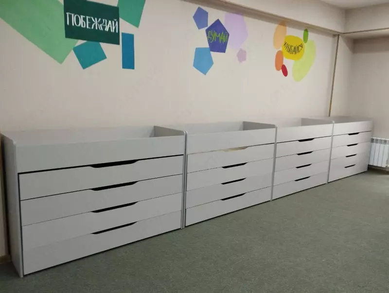 Детская выдвижная кровать (5 ярусов). Модель № 14