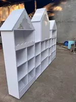 Детский многофункциональный шкаф (24 полки