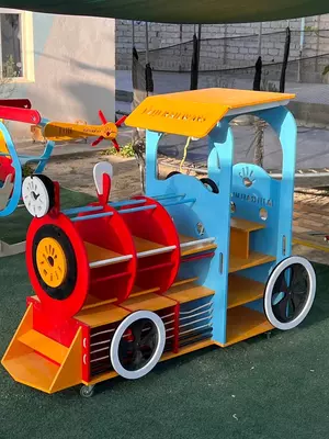 Детская игровая конструкция для площадок. Модель № 28 "Паровоз"