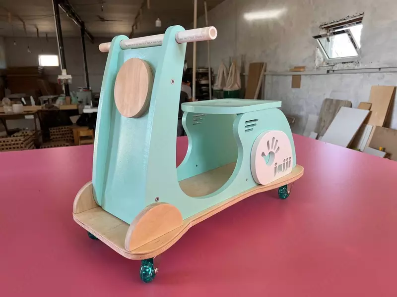 Детская игровая конструкция для площадок. Модель № 32 "Скутер" - 350 000 сум