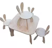 Детский дизайнерский комплект мебели (стол