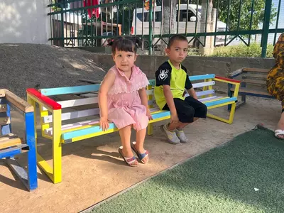 750 000 сум / комплект Детская дизайнерский скамья (металл