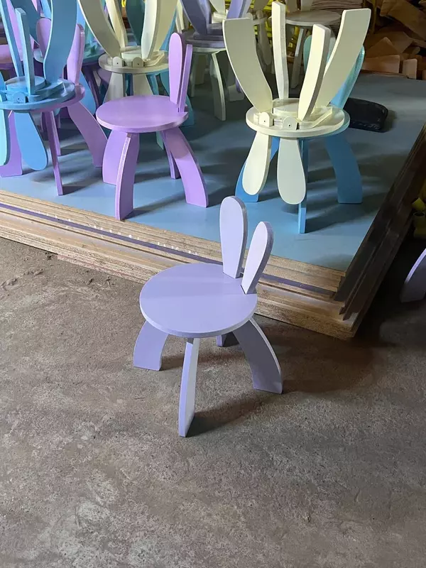 Детский дизайнерский стул. Модель № 47 "Кролик" (Ассортимент) - 170 000 сум