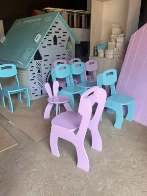 Детский дизайнерский стул. Модель № 48 "Косолапый" (Ассортимент) - 180 000 сум / шт.