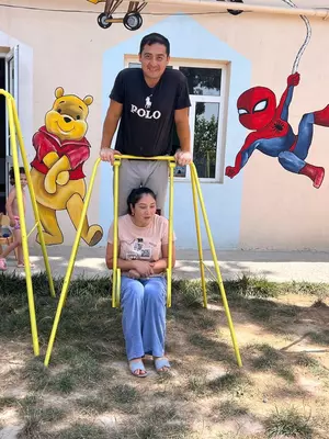 Детская цветная качель на 1 персону. Модель №51 - 600 000 сум / упак