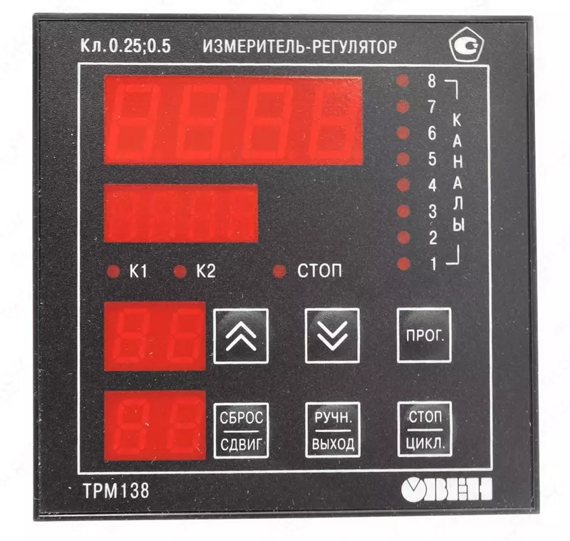ИЗМЕРИТЕЛЬ-РЕГУЛЯТОР (ТРМ138-Р;) - от {0} сум