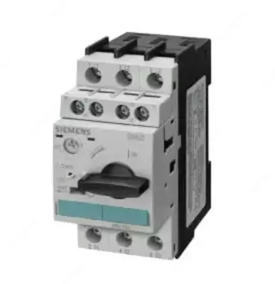 Автоматический 3-х фазный выключатель Siemens SIRIUS с тепловым расцепителем 3-5А (Блок контакт)