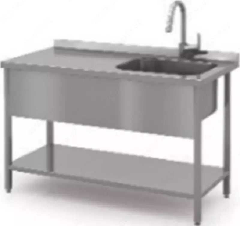 Ванна моечная со столешницей