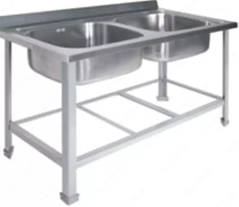 Ванная моечная цельнотянутая  2-секционная