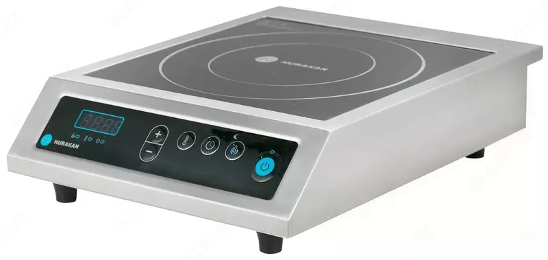 Настольная плита (индукционная) HURAKAN HKN-ICF35M  1 конф  нерж. сталь  326 х 415 х 110 мм (Китай)
