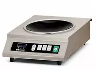  Настольная плита (индукционная) HURAKAN HKN-ICW35M WOK  1 конф  нерж. сталь  450 х 350 х 200 мм (Китай) - 
