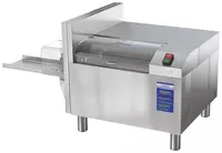  Электрическая хлеборезка (100/300 шт/ч) ATESY Янычар АХМ-300А  0.4 кВт  нерж. сталь  1050 х 560 х 590 мм (Россия) - 
