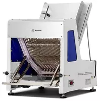 Электрическая хлеборезка (180 бат/ч) HURAKAN HKN-PICO12  0.3 кВт  нерж. сталь  650 x 660 x 760 мм (Китай)