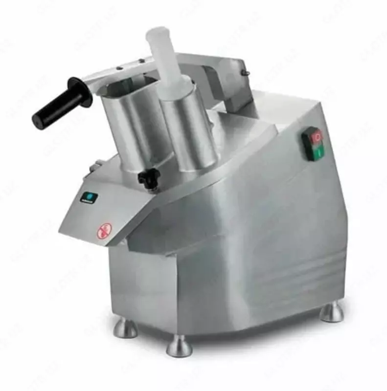 Электрическая овощерезка (100/300 кг/ч) HURAKAN HKN-FNT-M  0.6 кВт  алюминий  210 х 490 х 490 мм (Китай)