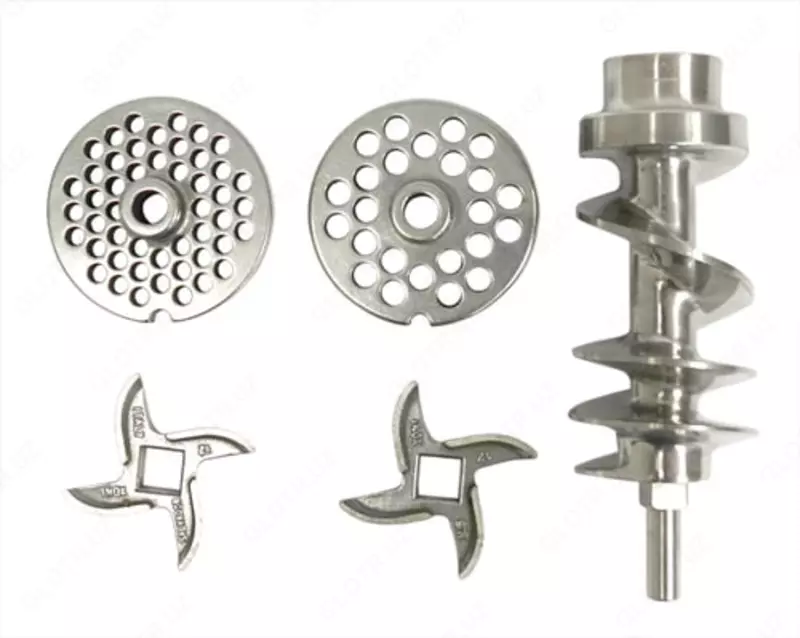  Электрическая мясорубка (250 кг/ч) HURAKAN HKN-22SS  1.1 кВт  нерж. сталь  410 x 240 x 450 мм (Китай) Только в розницу