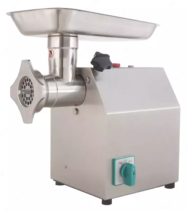 Электрическая мясорубка (160 кг/ч) HURAKAN HKN-12CR  0.8 кВт  нерж. сталь  390 x 225 x 415 мм (Китай)