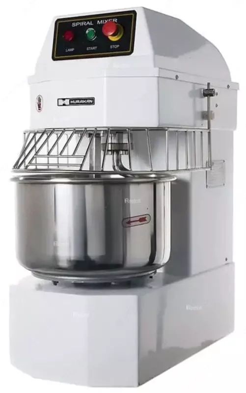  Электрический тестомес (30 л) HURAKAN HKN-30SN  1.5 кВт  нерж. сталь.  445 х 730 х 860 мм (Китай) - 