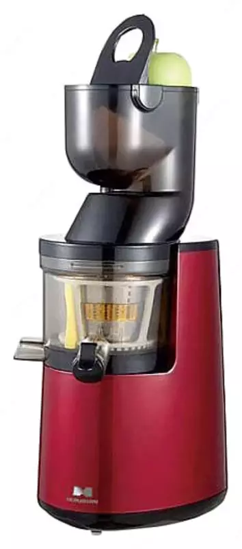 Электрическая шнековая соковыжималка (450 мл) HURAKAN HKN-CS600H  0.3 кВт  ABS пластик  170 x 290 x 460 мм (Китай)